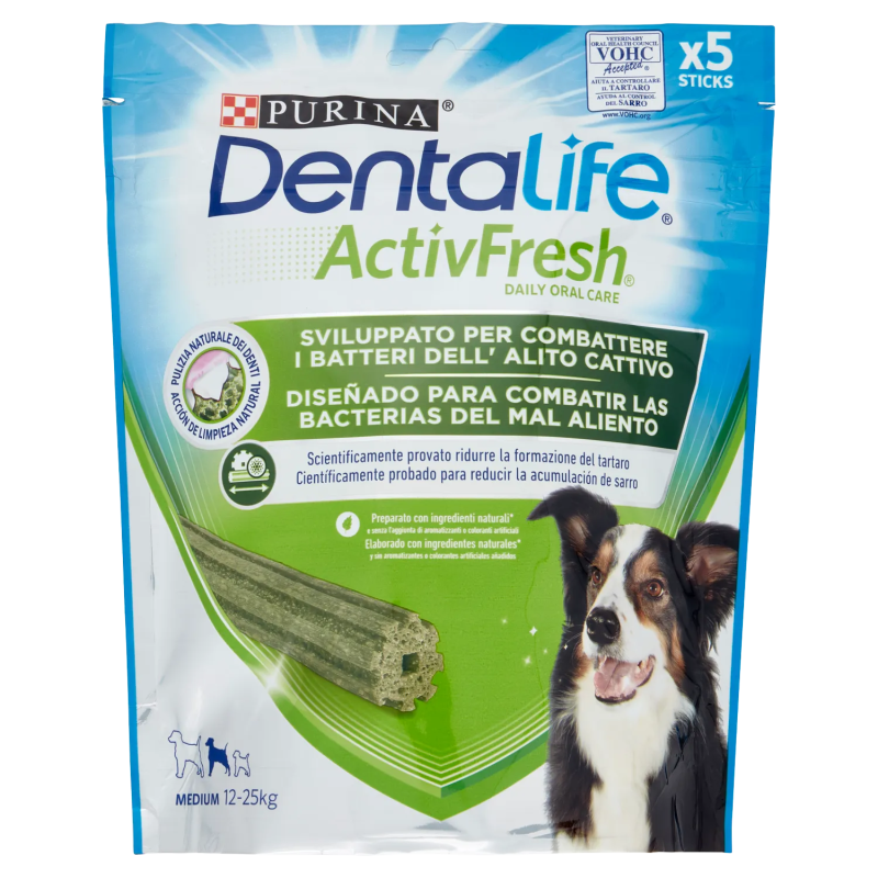 7613287758385Purina Dog Dentalife Activefresh M 115gr