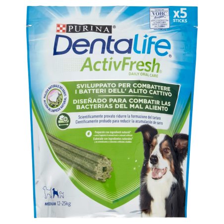 7613287758385Purina Dog Dentalife Activefresh M 115gr