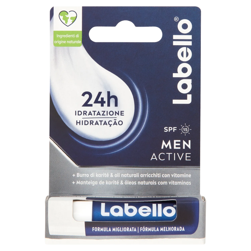 4006000005843Labello Active For Men SPF15 4,8gr