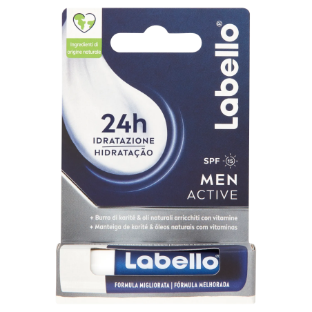 4006000005843Labello Active For Men SPF15 4,8gr