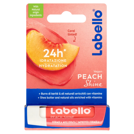 4006000005812Labello Peach Shine 4,8gr