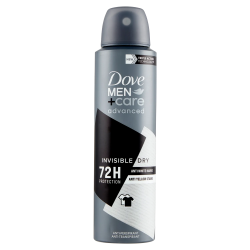 8720181284380Dove Deo Spray Advanced Men Invisible Dry 150ml