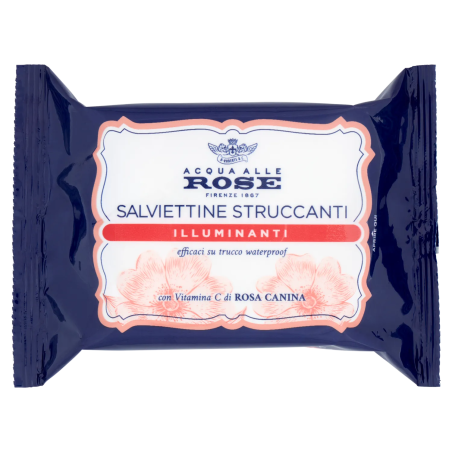 8002410037838Acqua Alle Rose Salviettine Struccanti Illuminanti 20pz
