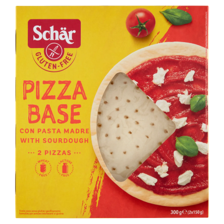 8008698002025Schar Gluten Free Base Per Pizza 300gr