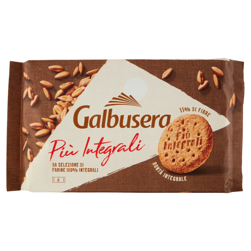 8002190001432Galbusera Più Integrali 330gr