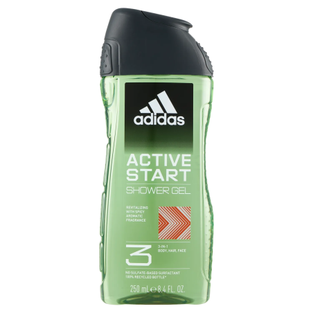 3616304240652Adidas Doccia Gel 3in1 Active Start 250ml