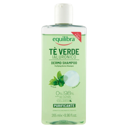 8000137017966Equilibra Shampoo Tè Verde Ialuronico 265ml
