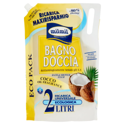 8004120909900Mil Mil Bagno Doccia Eco Ricarica Cocco 2000ml