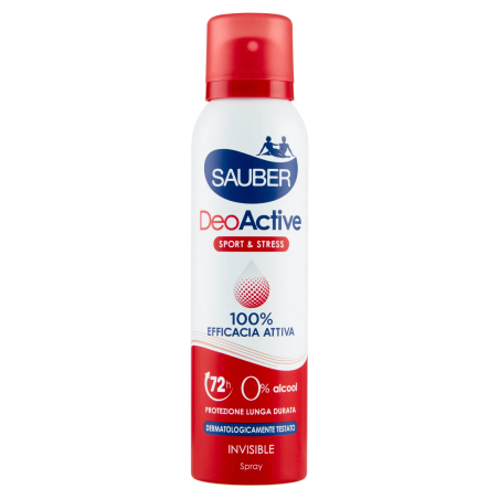 8005520003724Sauber Deo Spray Active 150ml