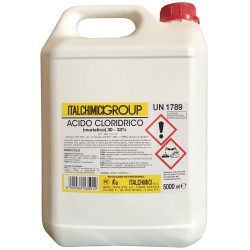 8014211211508Italchimici Acido Muriatico Puro al 33% 5000ml
