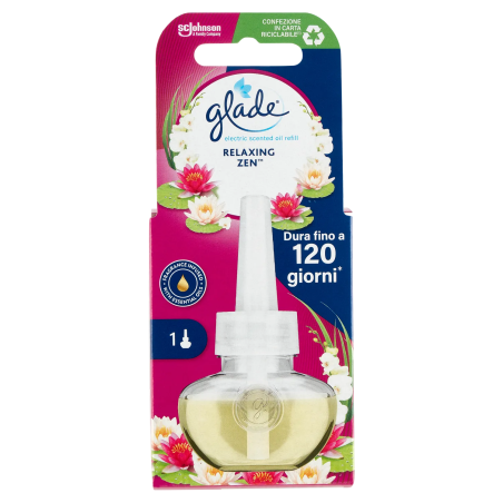 5000204332537Glade Elettrico Ricarica Relaxing Zen New 20ml