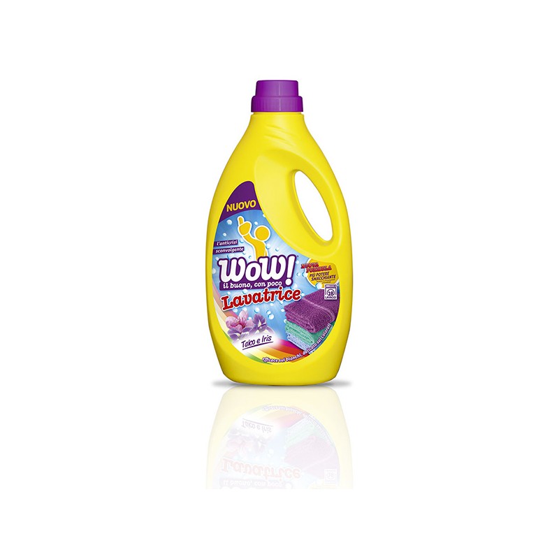 8007091007460Wow Liquido Lavatrice Talco New 1850ml