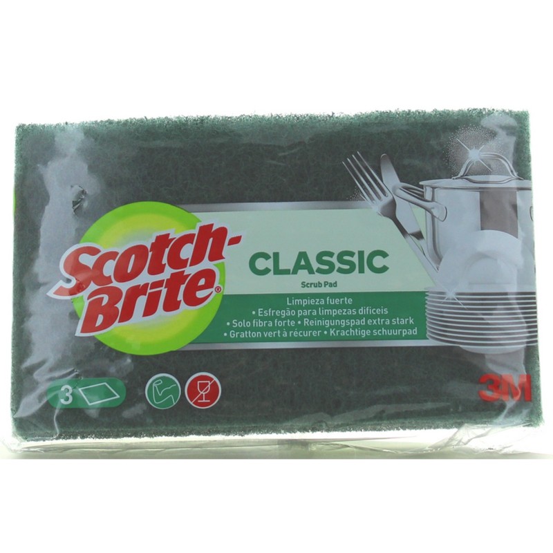 3134373600028Scotch-Brite Strofinetto New 3pz