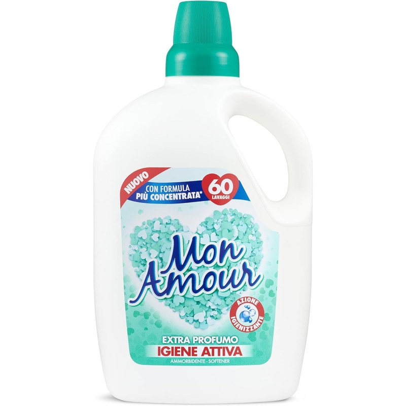 8001280070723Felce Mon Amour Ammorbidente Igiene 60 Misurini 3000ml