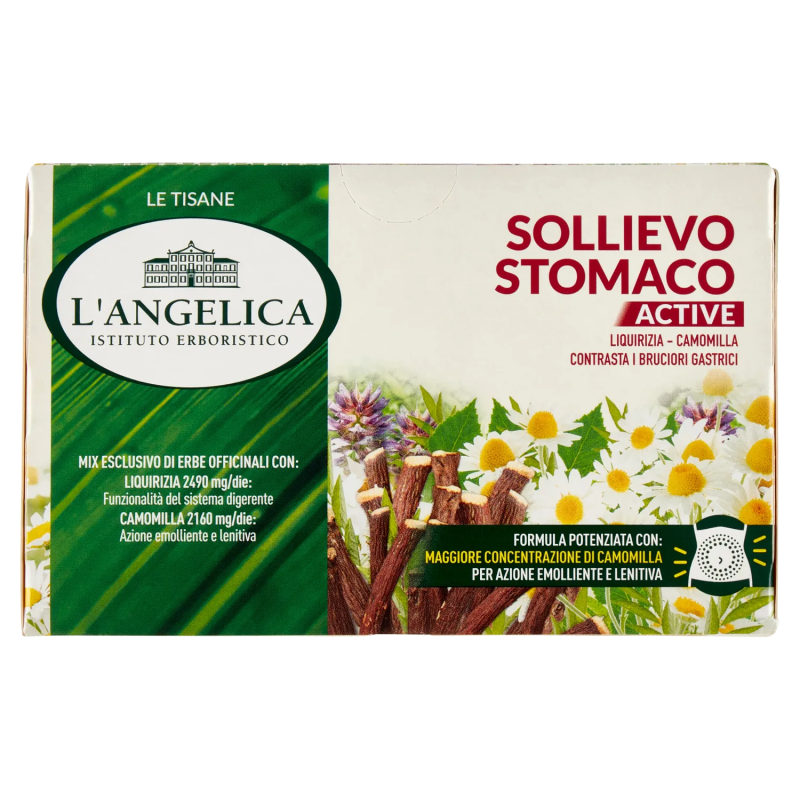 8017331095027L'Angelica Tisana Sollievo Stomaco Active 18 Filtri