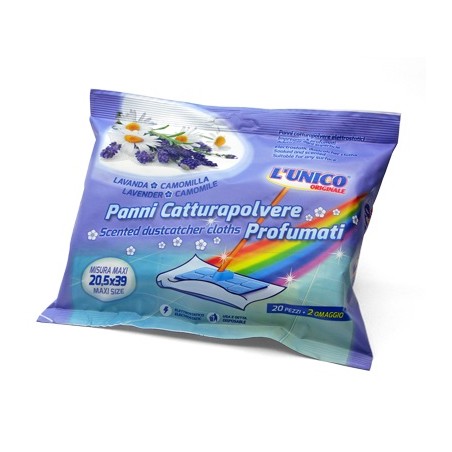 8024943001926Lunico Catturapolvere Lavanda E Camomilla 22pz