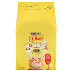 7613031884247Friskies Cat Crocchette Manzo, Pollo e Verdure 4000gr