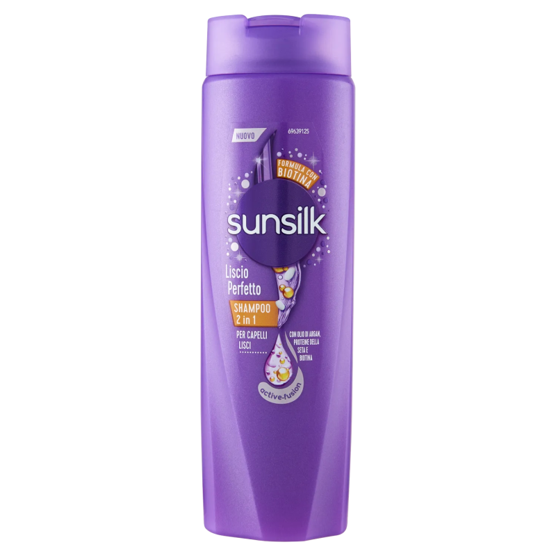 8720182541321Sunsilk Shampoo 2in1 Liscio New 250ml
