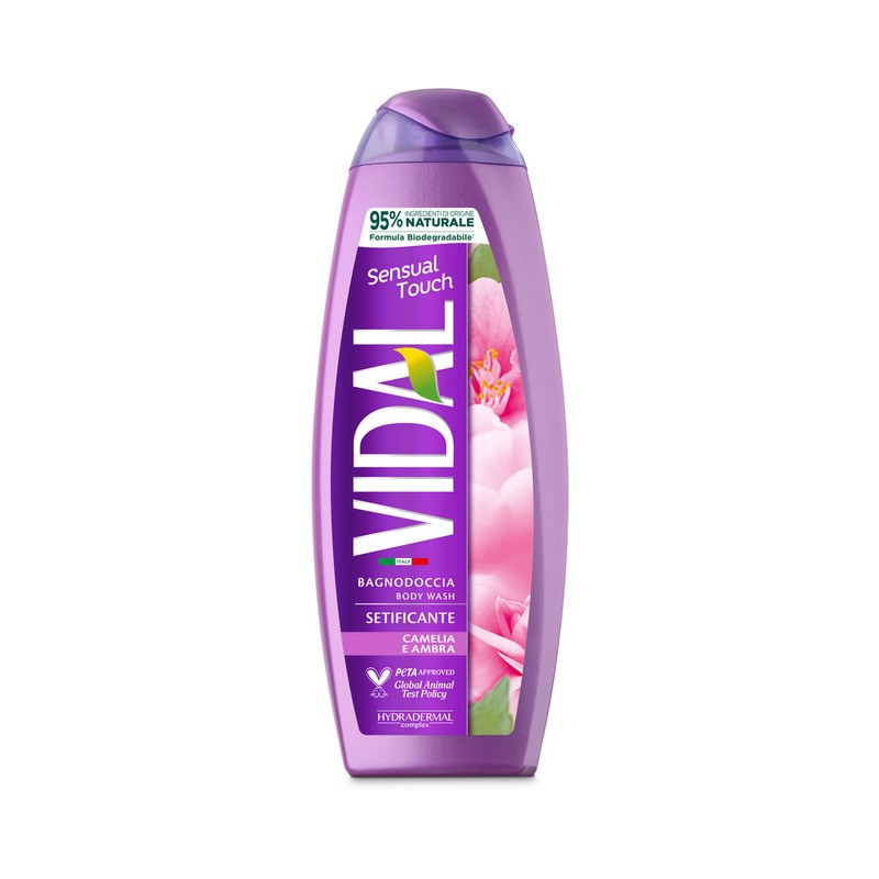 8008970055428Vidal Bagno Doccia Sensual Touch New 500ml