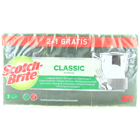 8000280030744Scotch-Brite Classic 3pz