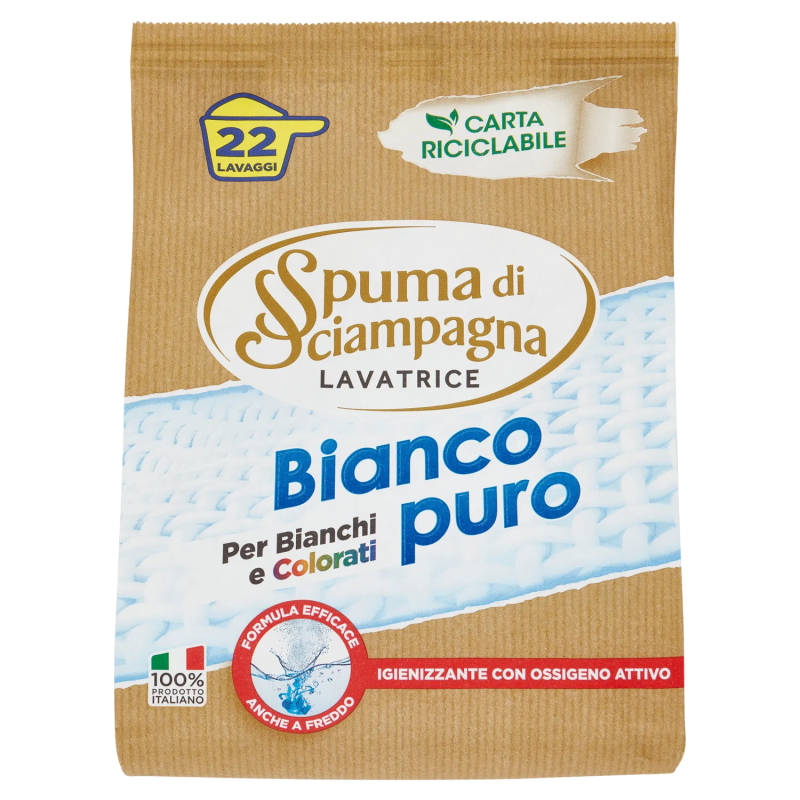 8007750015096Spuma Di Sciampagna Polvere Biancopuro 22 Misurini 990gr