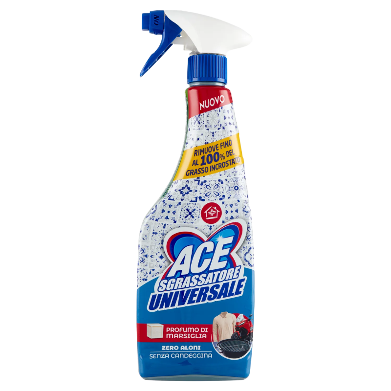 8001480721340Ace Sgrassatore Universale Profumo di Marsiglia Spray 600ml