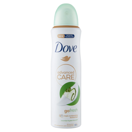 8720181339929Dove Deo Spray Advanced Care Cetriolo 150ml
