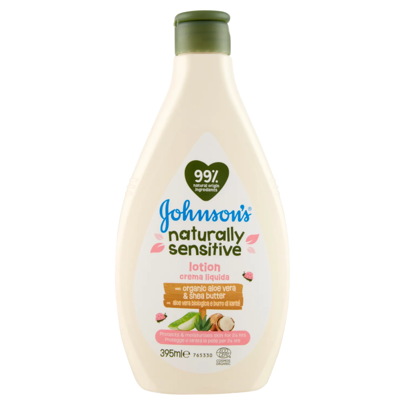 3574661709604Johnson's Naturally Sensitive Lotion Aloe Vera 395ml 3574661709604Johnson's Naturally Sensitive Lotion Aloe Vera 395ml