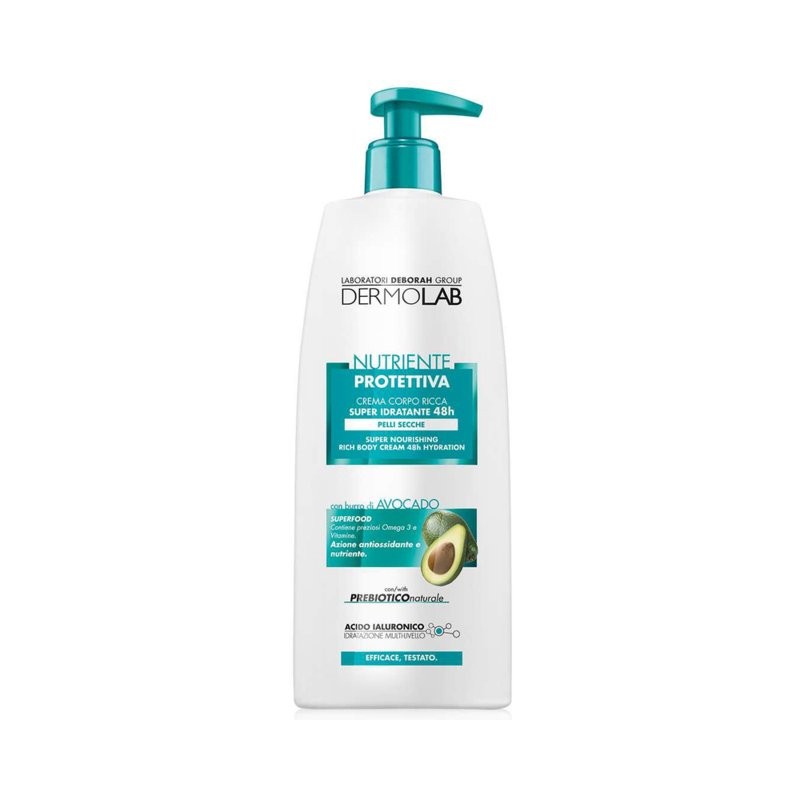 8009518380194Dermolab Crema Nutriente Protettivacon Olio Di Avocado Pelli Secche 400ml