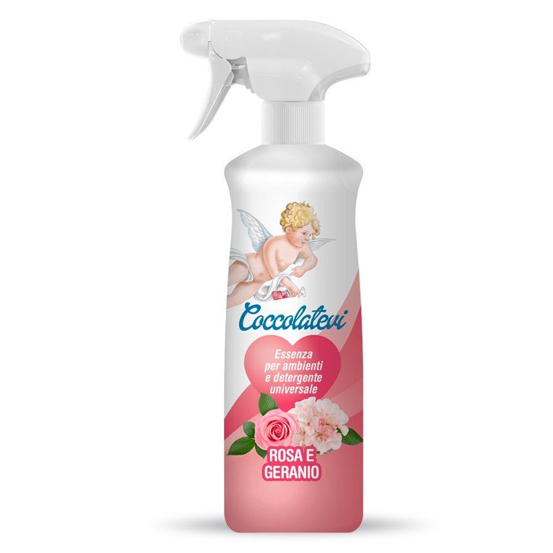 8000903821278Coccolatevi Ambiente Spray Rosa e Geranio 750ml
