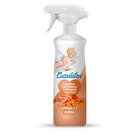 8000903821308Coccolatevi Ambiente Sandalo e Ambra Spray 750ml