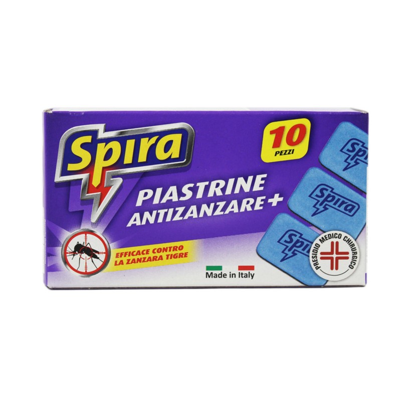 8008090606869Spira Piastrine Antizanzare 10pz 8008090606869Spira Piastrine Antizanzare 10pz