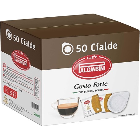 8009785000535Palombini Caffe' Cialda Gusto Forte 50pz