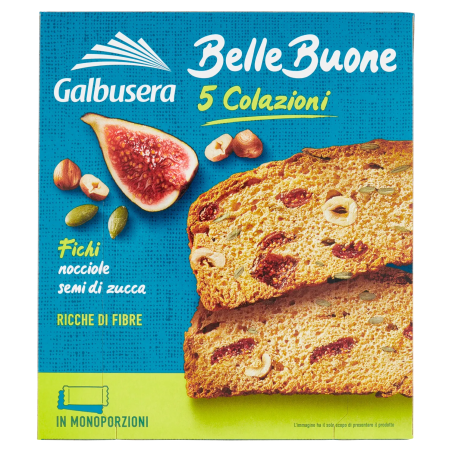 8002190006338Galbusere Belle Buone 5 Colazioni Fette Con Fichi 200gr