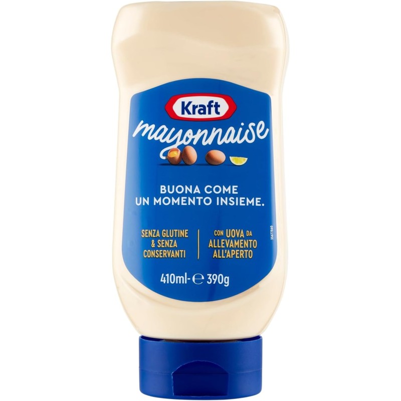 8001040420089Kraft Maionese Top Down 390gr 8001040420089Kraft Maionese Top Down 390gr