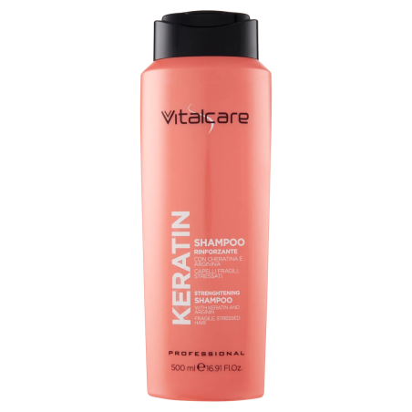8029241105093Vitalcare Shampoo Keratin Oil 500ml