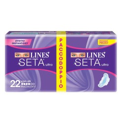 8001480400627Lines Seta Ultra Con Ali Pacco Doppio 22pz