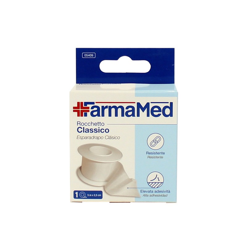8023766054096Farmamed Rocchetto Classico 2,5cm X 5mt 1pz