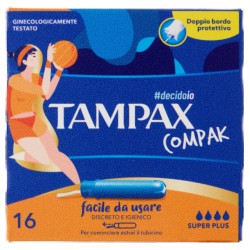 8001480401341Tampax Compak Super Plus 16pz