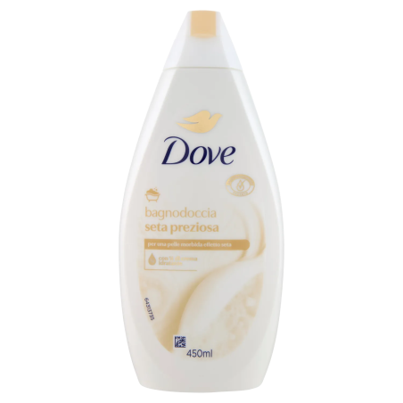8720181494338Dove Bagnodoccia Seta Preziosa 450ml