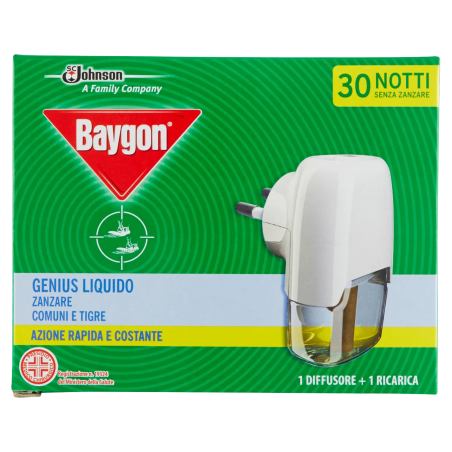 5000204702095Baygon Genius Emanatore Liquido New 1pz