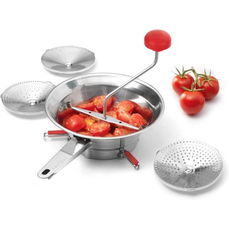 883336417298Pedrini Passaverdure Diametro 20cm Con 3 Dischi 1pz