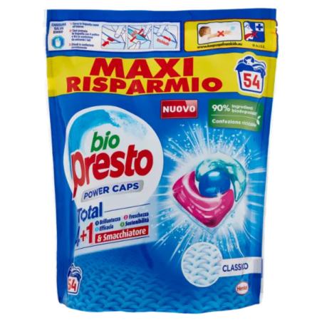 8015100578436Bio Presto Power Caps Classico 54pz