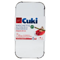 8003980100113Cuki Vaschette Caldo/Gelo R62 2 Porzioni 4pz