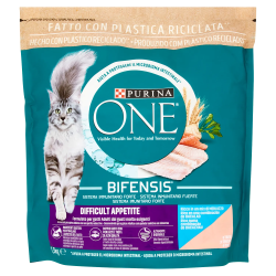 8445290109583Purina ONE Cat Crocchette Appetito Difficile - Merluzzo 1500gr