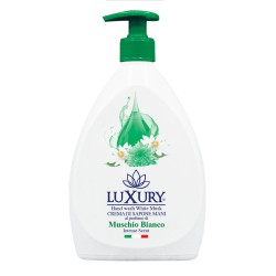 8033447586563Luxury Sapone Liquido Muschio Bianco Con Dispenser 750ml