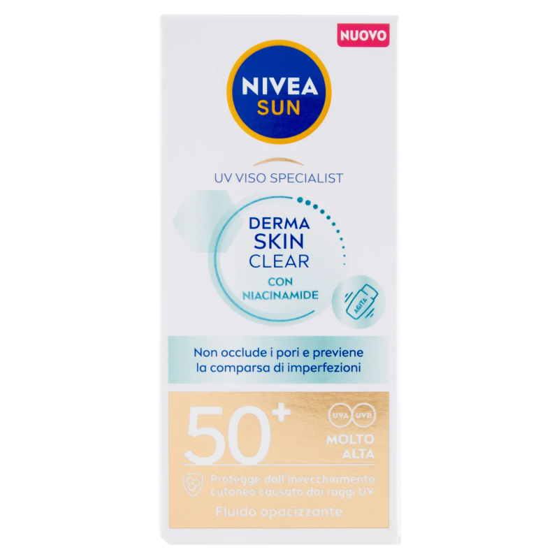 4006000065229Nivea Sun Viso Derma Clear FP50+ 40ml