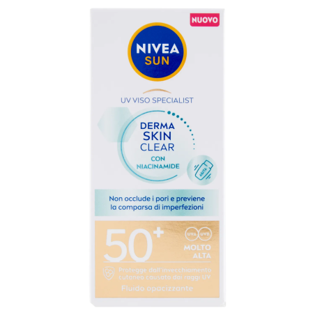 4006000065229Nivea Sun Viso Derma Clear FP50+ 40ml
