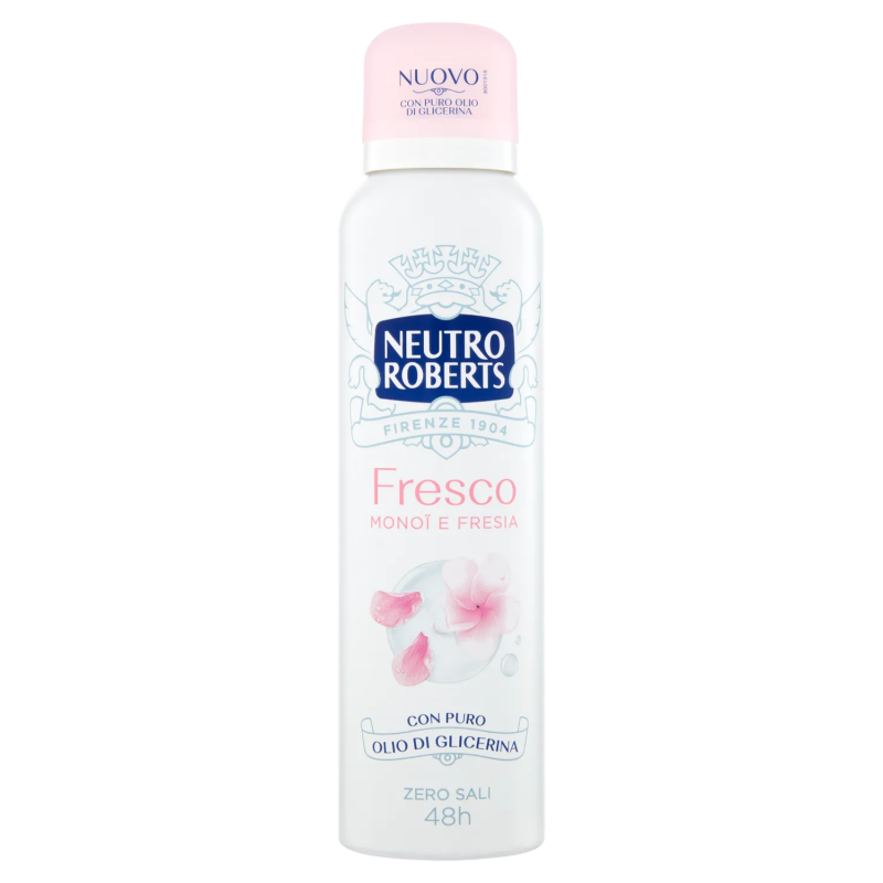 8002410011883Neutro Roberts Deo Spray Fresco Rosa 150ml
