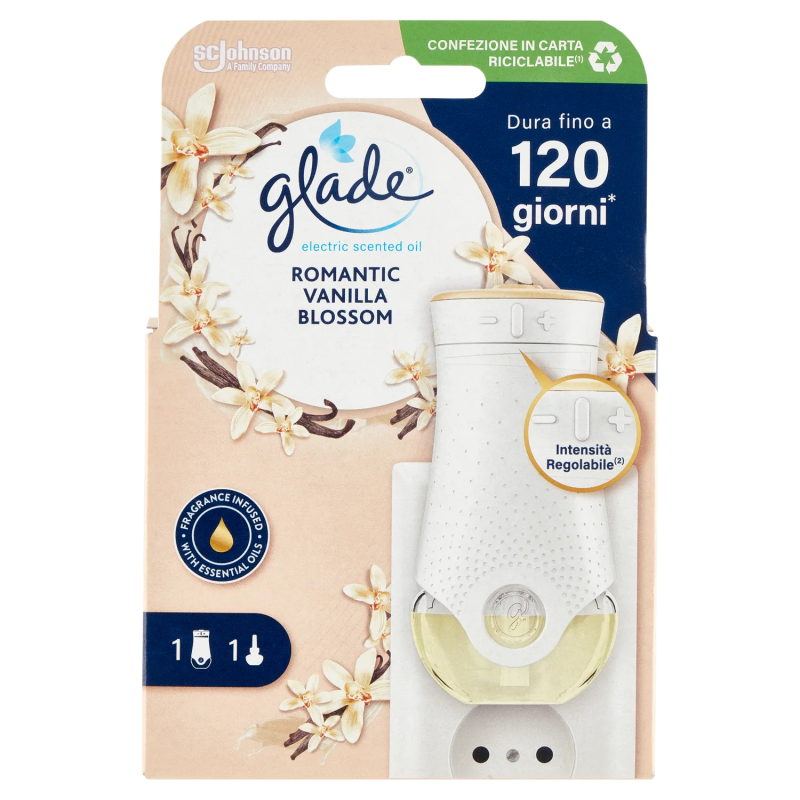 5000204333671Glade Elettrico Base Vaniglia New 1pz